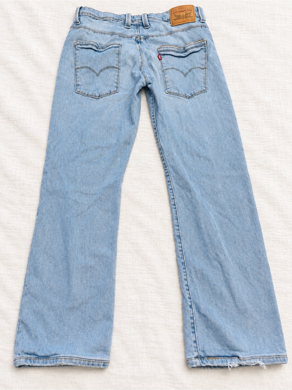 Levi’s 513 Men’s Slim Straight Jeans Light Wash W36 L34